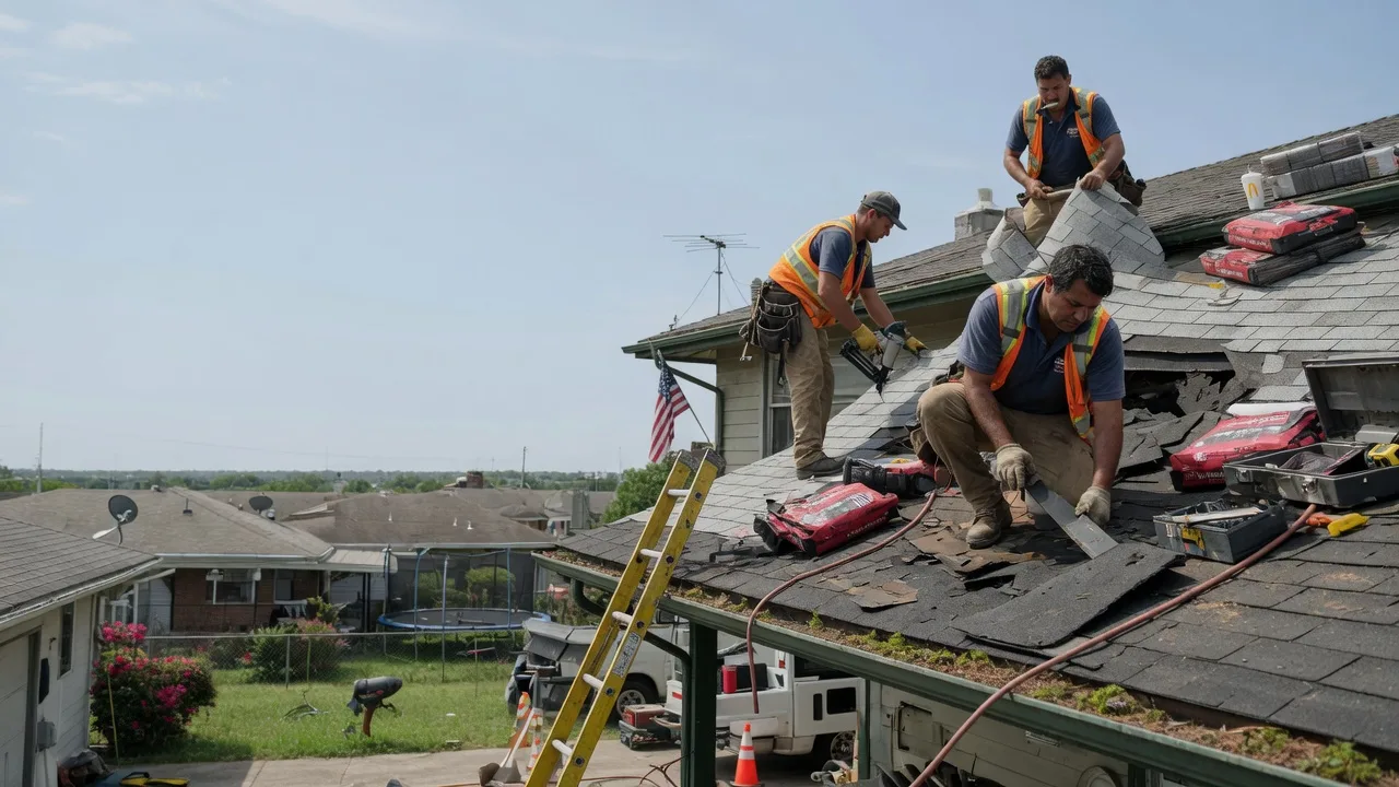 Roof Repair in Sallis, MS near me